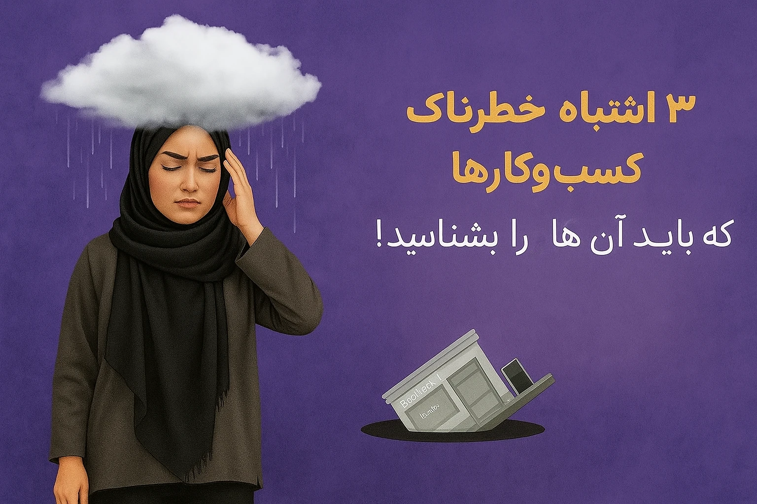 نمونهای از اشتباه در شروع کسبوکار خانگی توسط خانم خانهدار