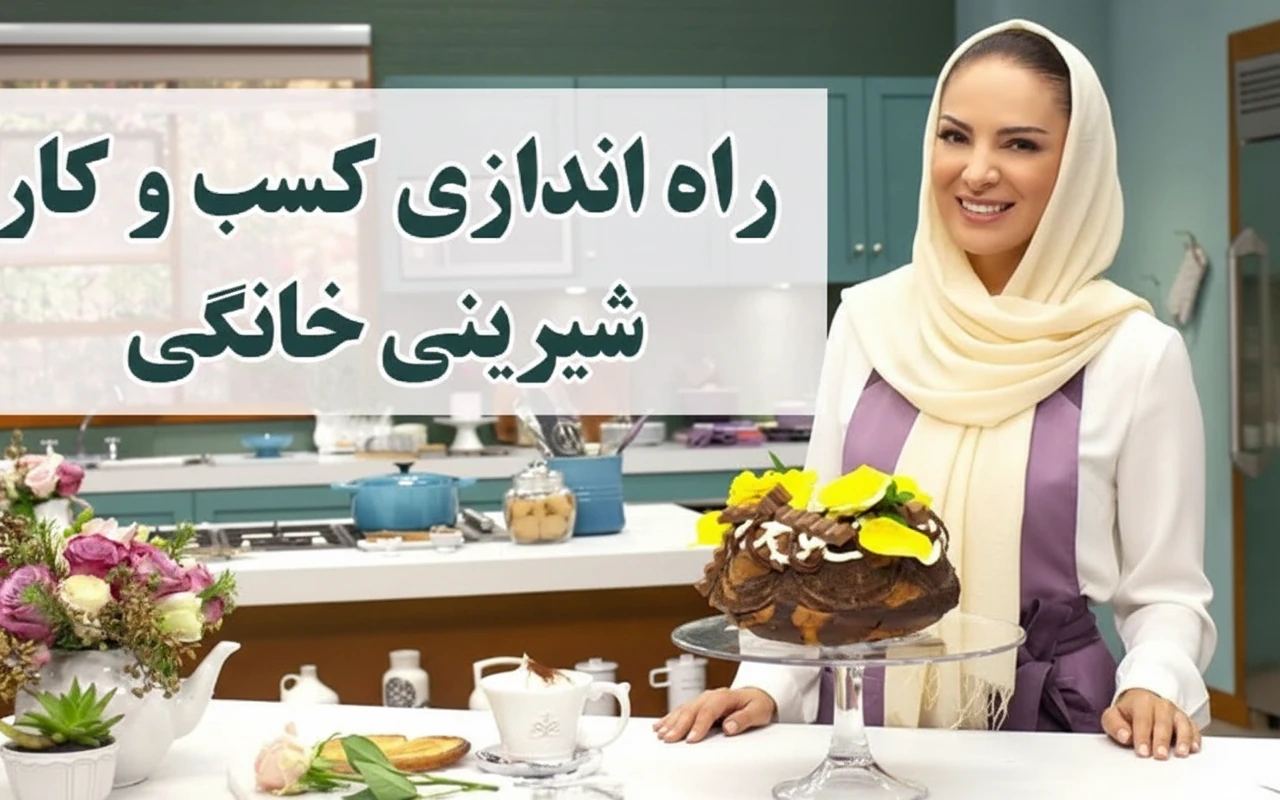 شیرینیپزی خانگی بدون سرمایه